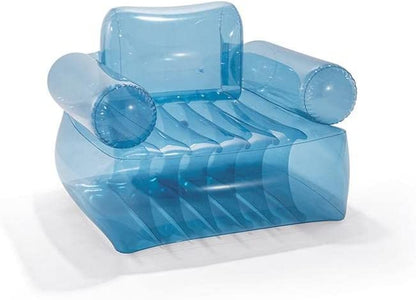 Transparent Blue Armchair