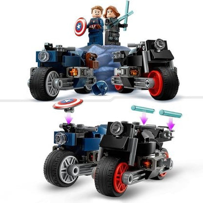 Black Widow & Captain America Motorcycles