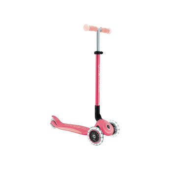 Globber Elite Glow Lights Scooter - Pink