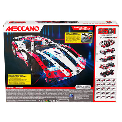 Meccano 25 in 1 Supercar