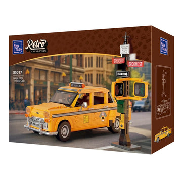 Pantasy Classic 1980s New York Taxi Building Kit