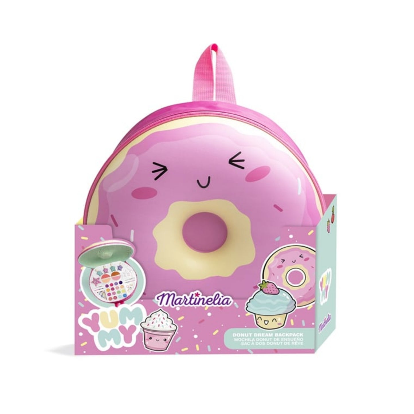 Martinelia Yummy Donut Beauty Backpack Set