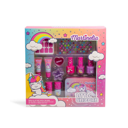 Martinelia Little Unicorn Nails & Lip Set With Tin box