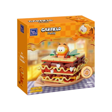 Pantasy Garfield Eating Lasagna