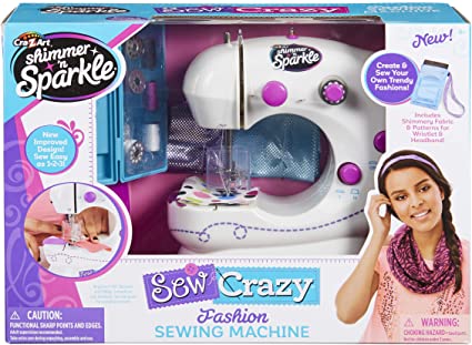 Shimmer N Sparkle Sew Crazy Sewing Machine