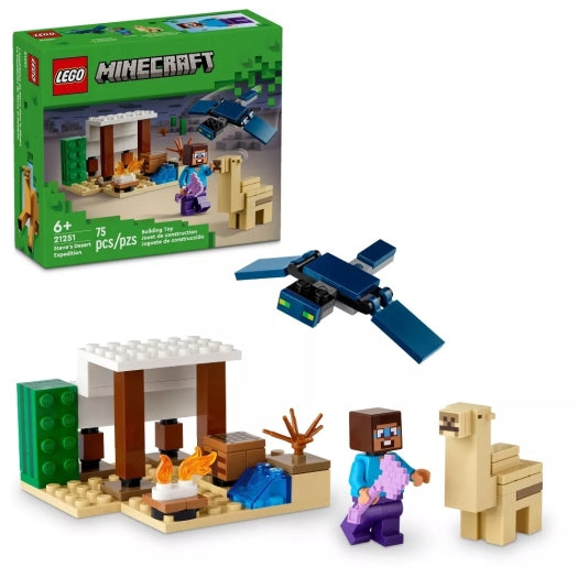 Lego Minecraft   Steve's Desert Expedition, 75 pcs