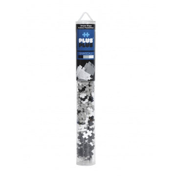 Plus-Plus Greyscale Mix 100 Tube
