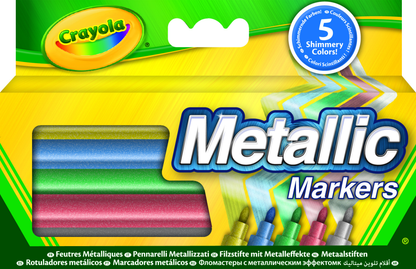 Crayola 5 Metallic Markers