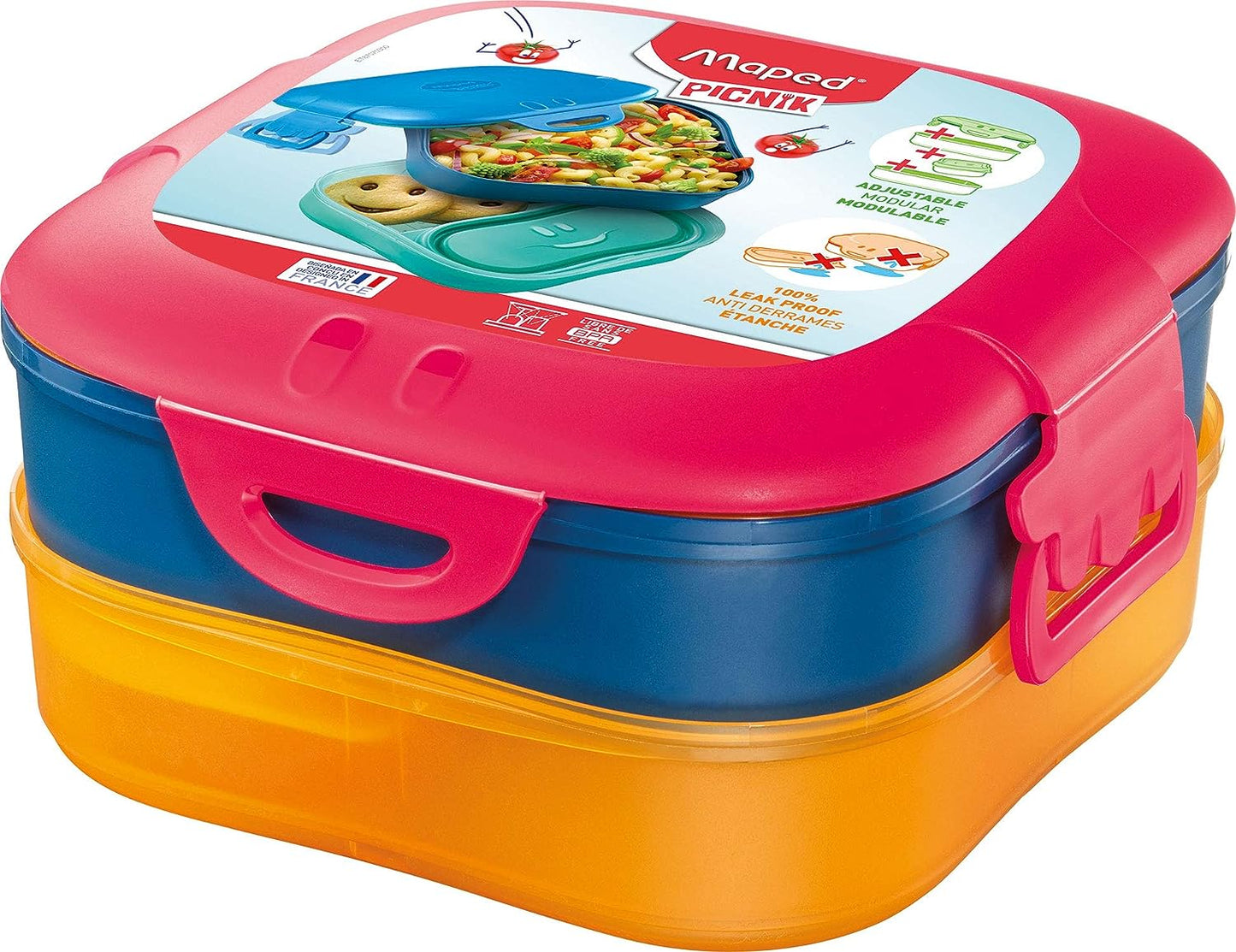 Lunch Box 3 in 1 Pink