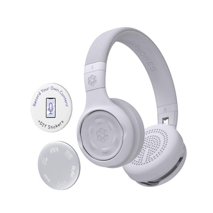 StoryPhones Gray Headphones with 2 StoryShields