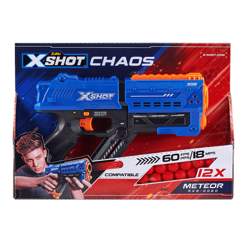 X Shot Dart Ball Blaster Chaos Golden Meteor(1 X Blaster12Dart Balls )