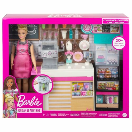 Barbie Doll Play Set - Coffee Shop