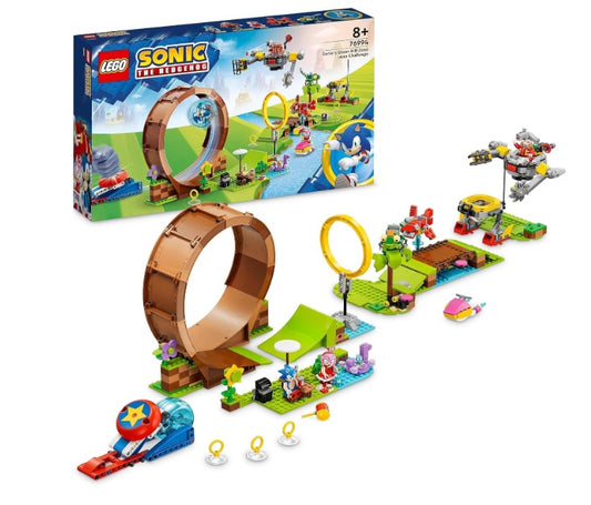Lego Sonic's Green Hill Zone Loop Challenge