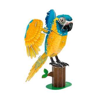 CubicFun Blue-Throated Macaw 3D Puzzle - 94 Pcs