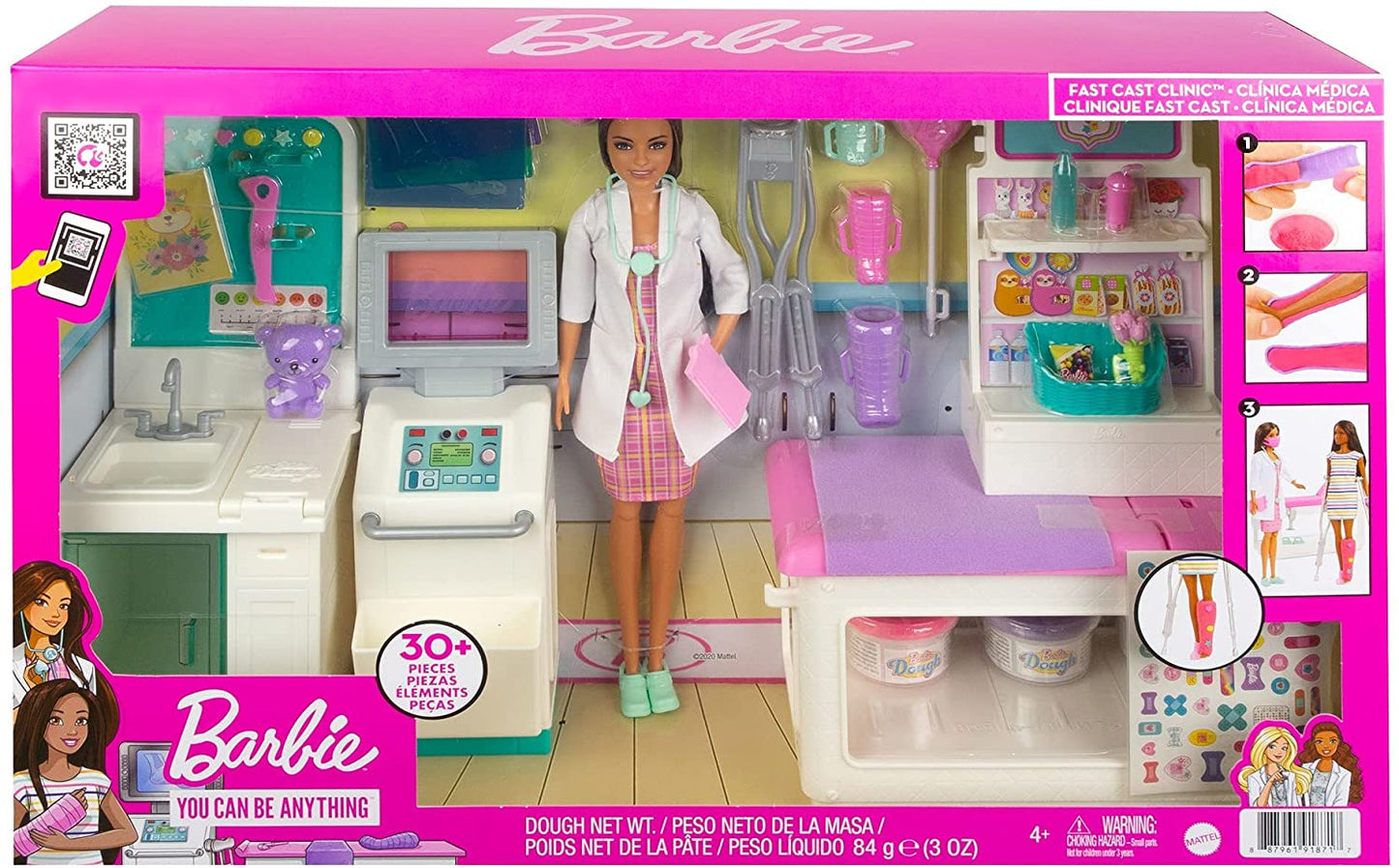 Barbie Fast Cast Clinic Playset