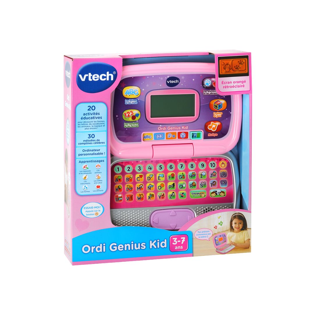 Vtech Ordi Genius Kid Pink Computer