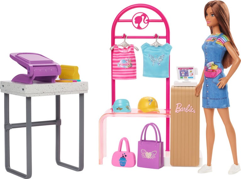 Mattel Barbie Doll Make and Sell Boutique