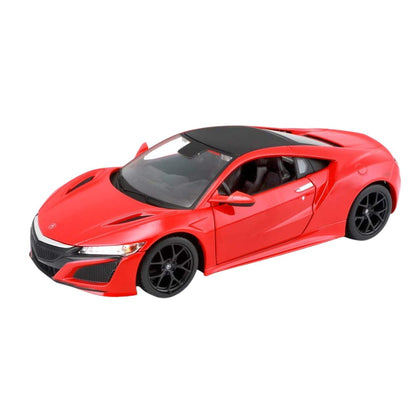 Maisto 2018 Acura NSX in red with a black top