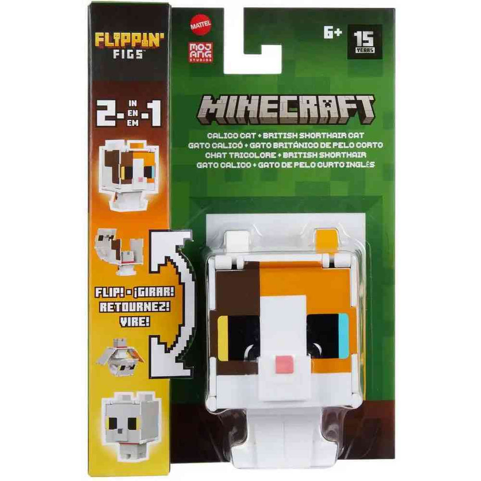 Mattel Minecraft Flipping Collectible Figures – JouéClub