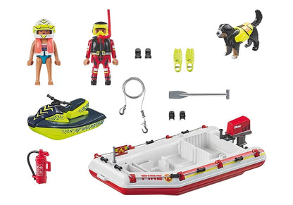 Playmobi lSea Rescue Boat and Aqua Scooter