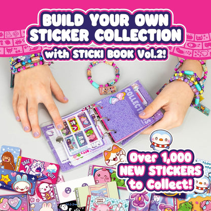 Sticki Rolls Wearable & Shareable Sticker Bracelet & Activity Set