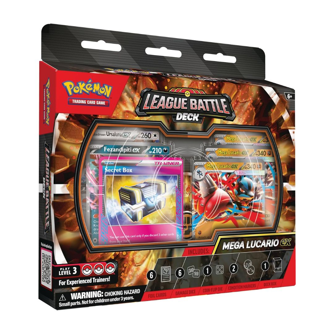 Pokemon Mega Lucario Ex League Battle Deck