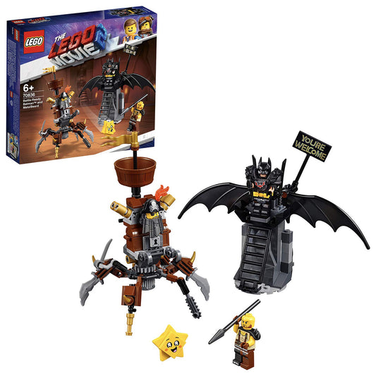 Battle Ready Batman And Metal Beard