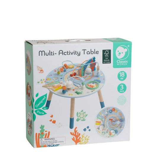 Classic World Underwater World Wooden Activity Table