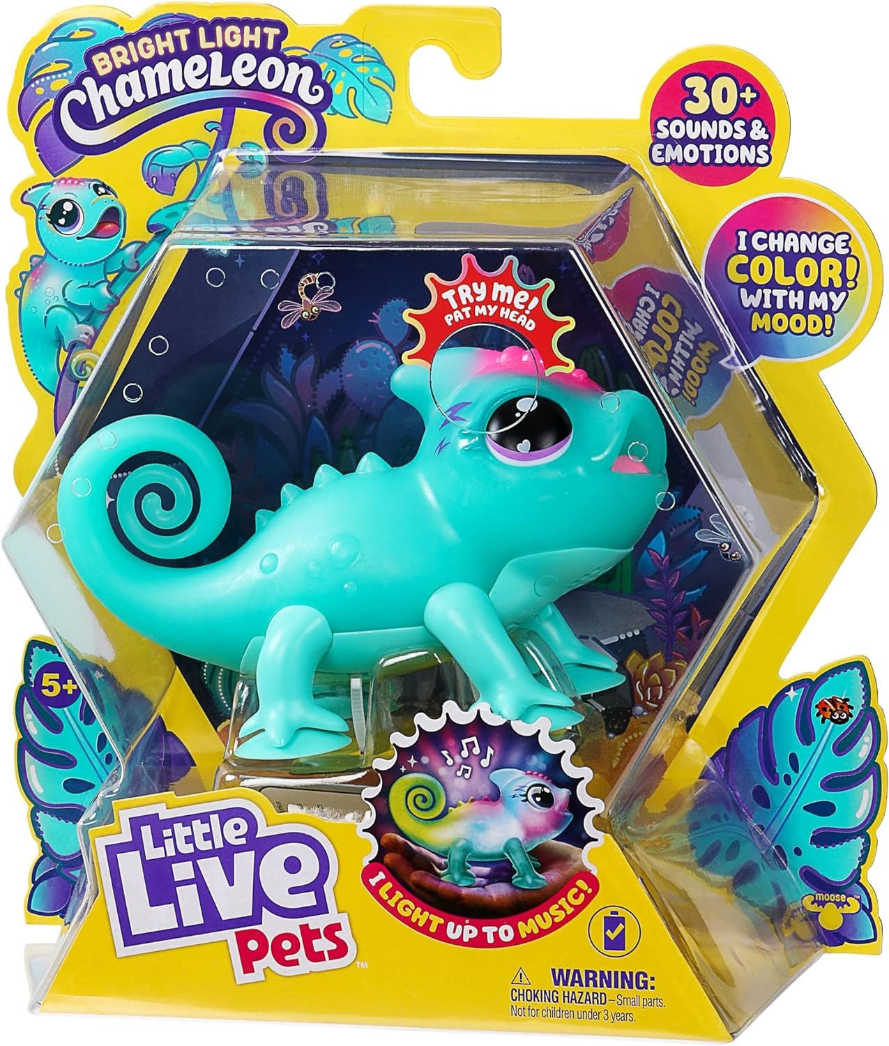 Light Chameleon Sunny Interactive Plush