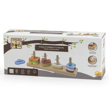 Atelier Du Bois Puzzle with Shapes and Picots