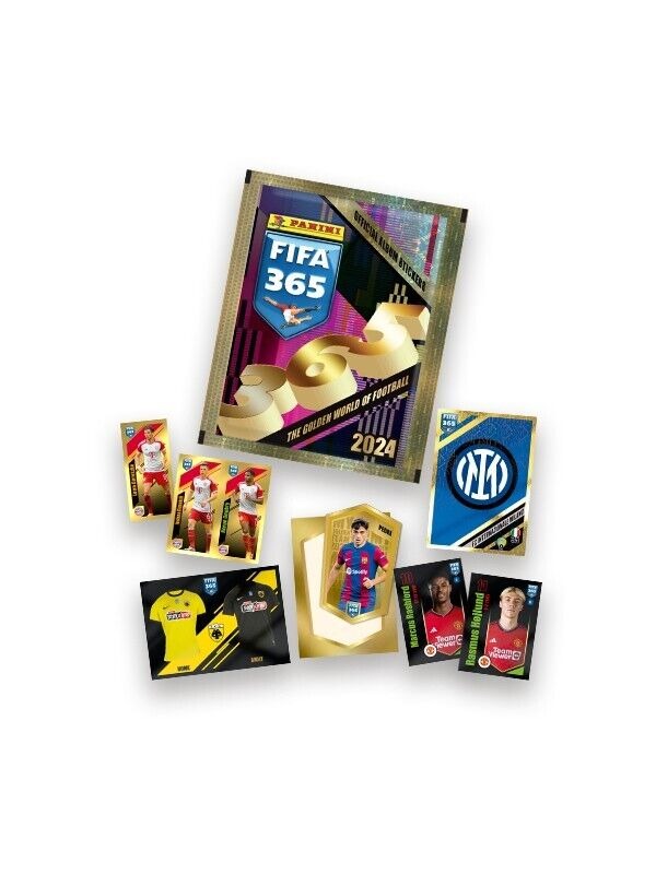 Panini Album & 4 Stickers Packs FIFA 365 2024