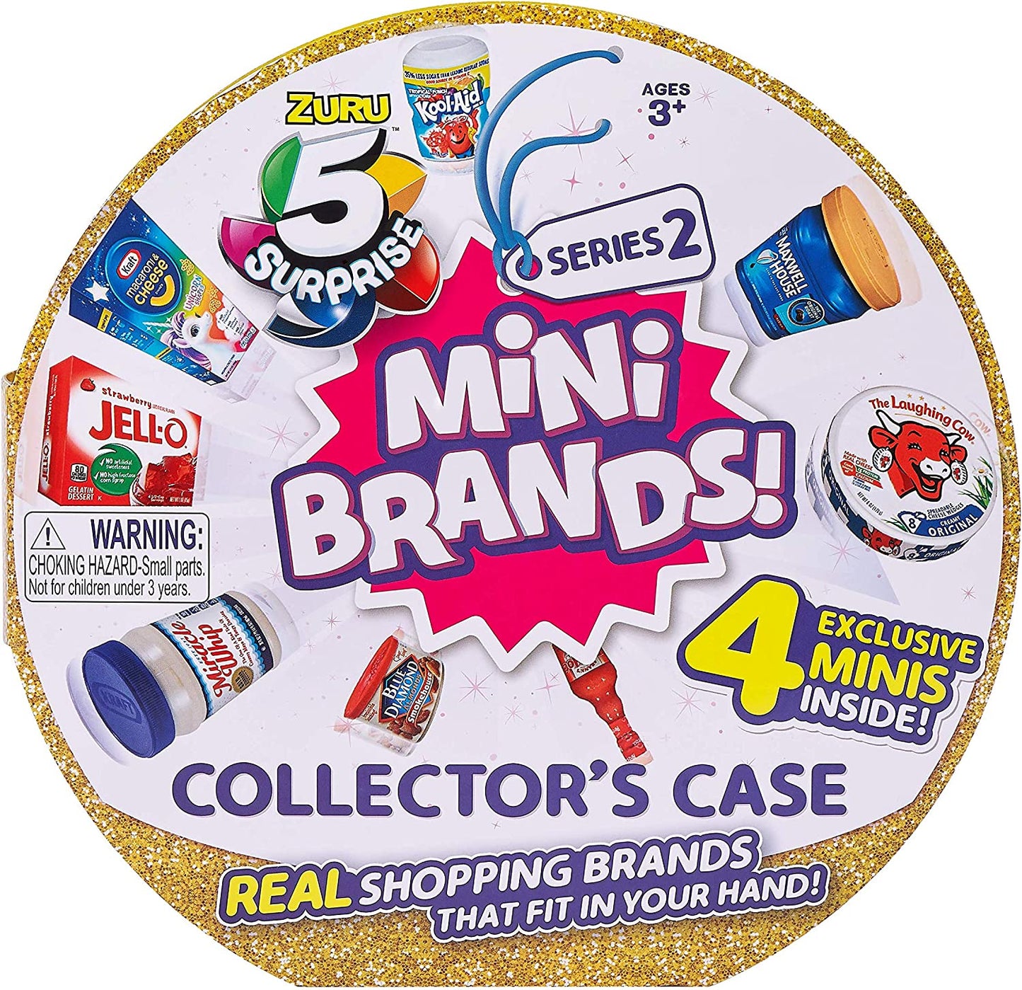 5 Surprise Collectables Mini Brands Collector'S Case With 4 Surprises - Series 2