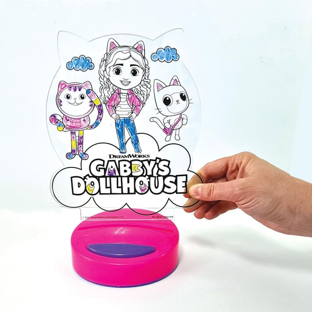 Gabby's Dollhouse Paint N Lite Led night light