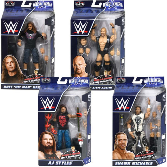 Mattel Dp Wwe Wrestlemania Action Figure, Assorted