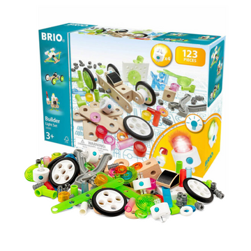 Brio Coffret Builder Et Lumiere, 123 pcs
