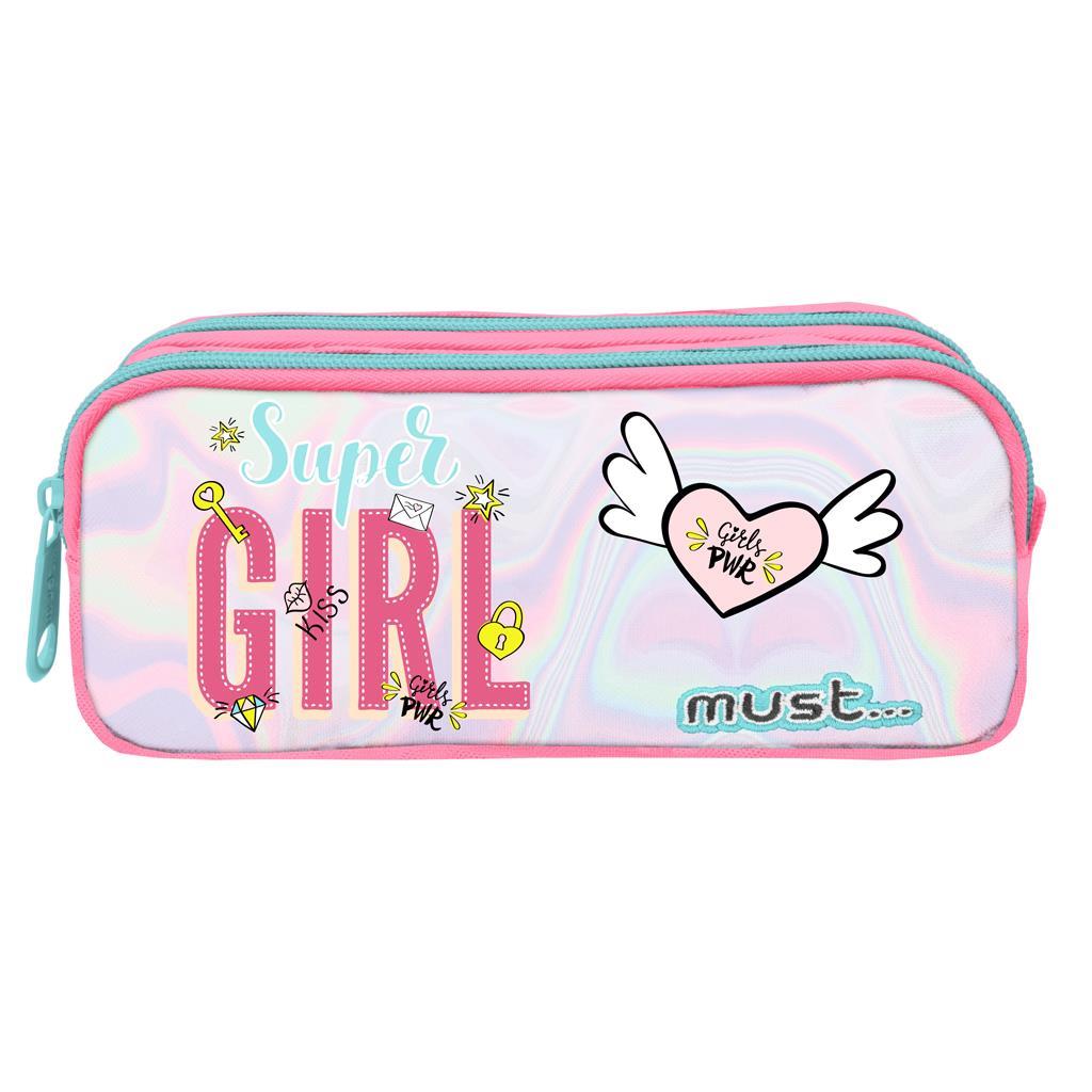 Super Girl Must Pencil Case
