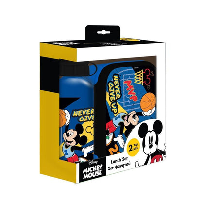 Must Disney Mickey Mouse Lunch Box & Water Bottle