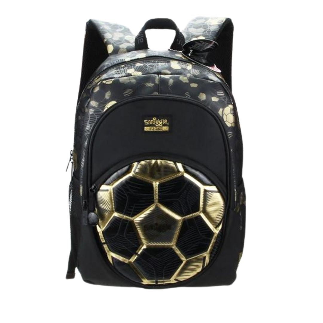 Smiggle Golden Football Backpack