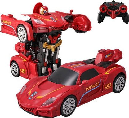 Team City Remote Control Transformer Robot Vehicle