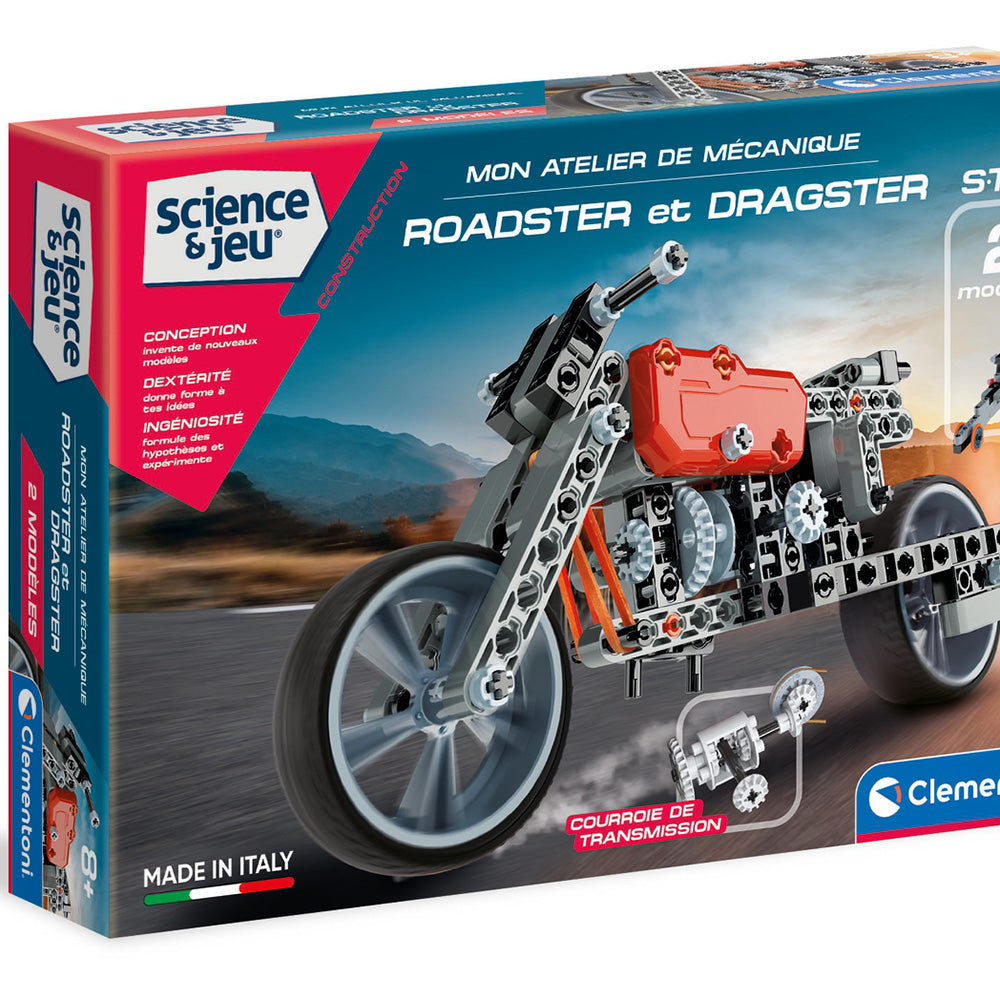 Clementoni Science & Jeu Roadster & Dragster