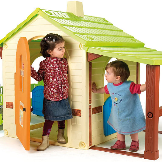 Country Garden Playhouse With Porch And Garden