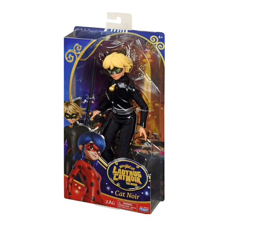 Miraculous Ladybug & Cat Noir The Movie Cat Noir 11-Inch Doll