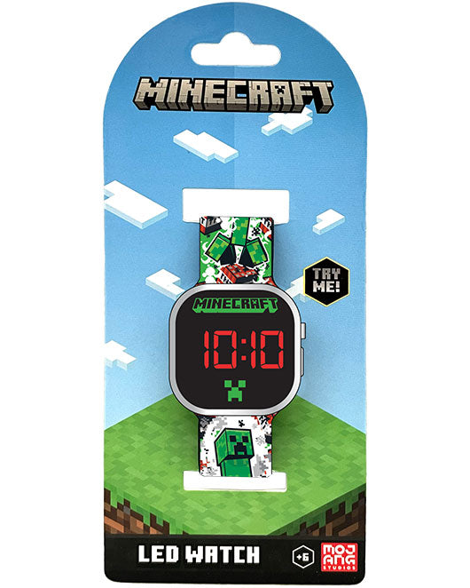 Digital LED watch Minecraft
