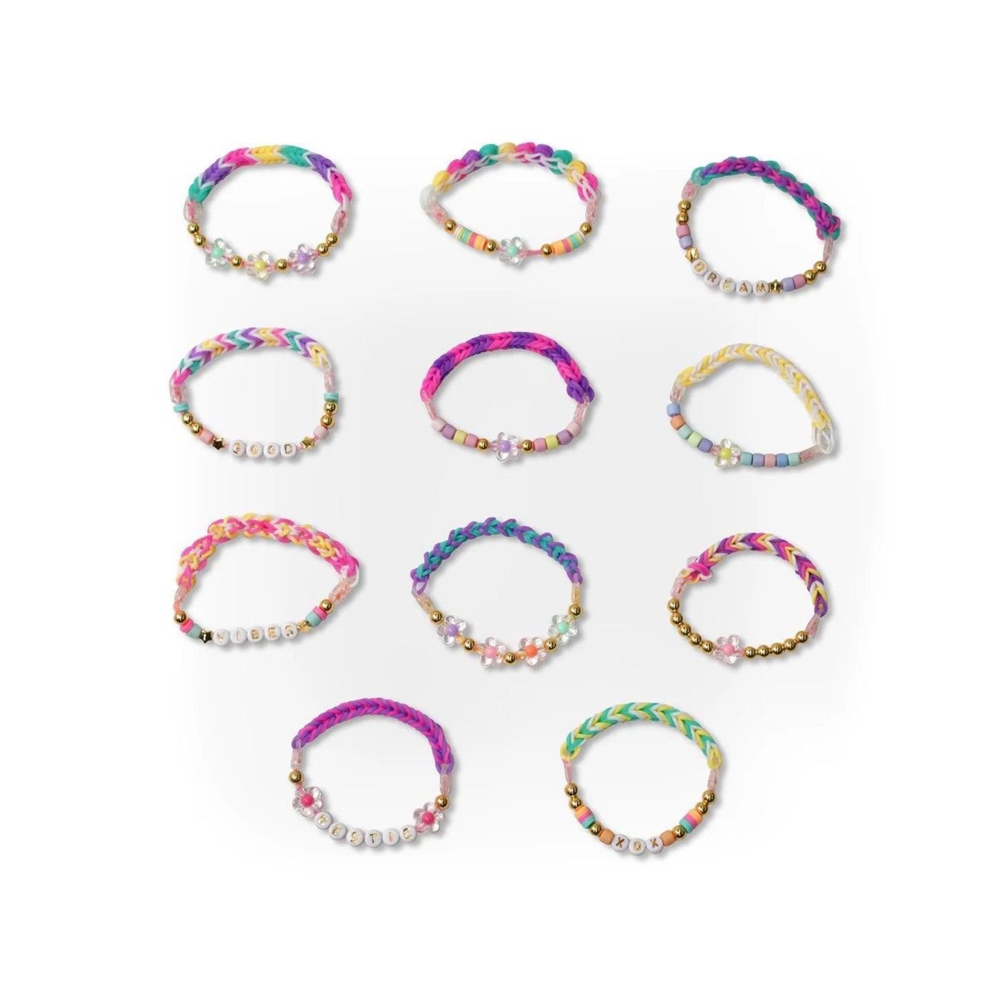 Rainbow Loom Braid & Bead