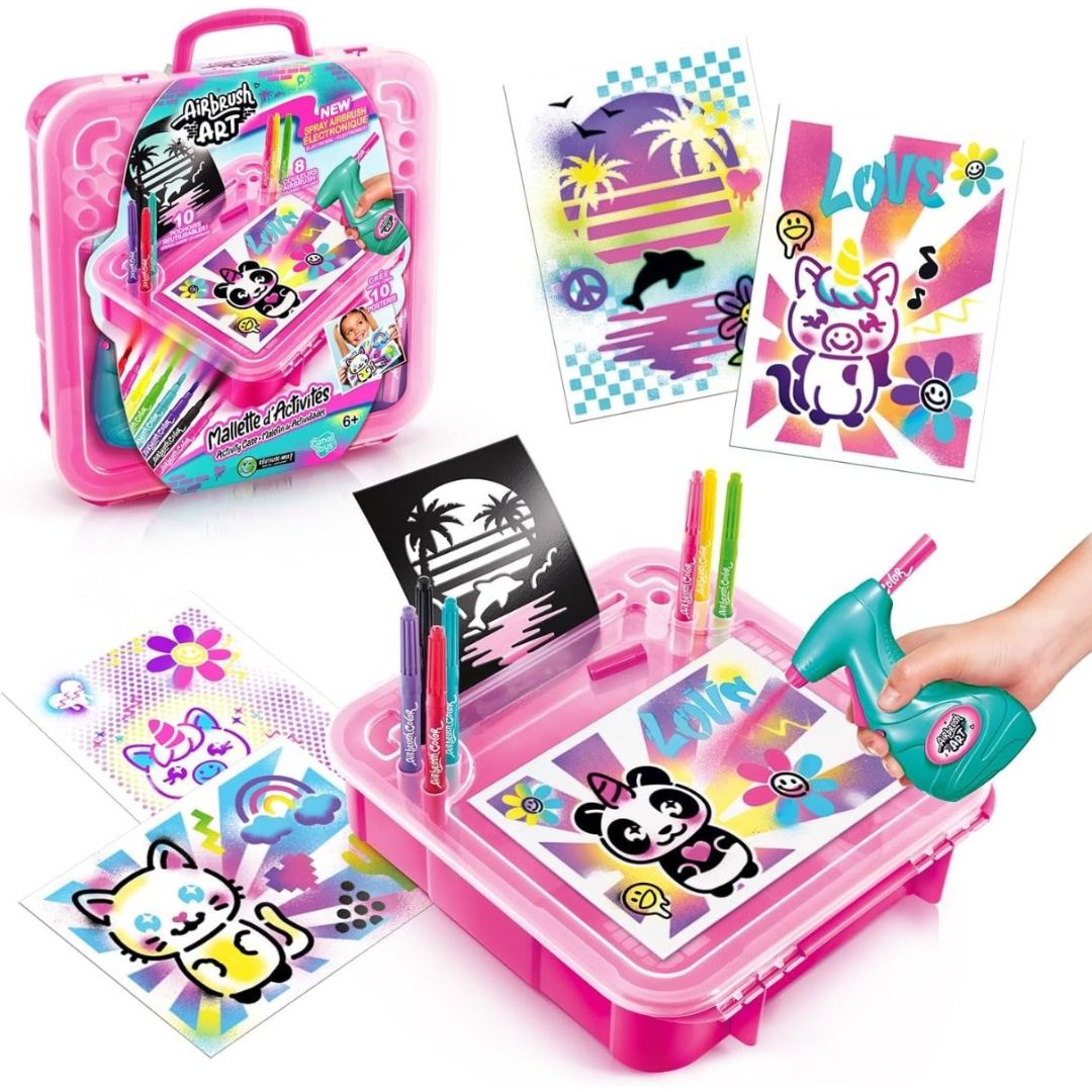 Canal Toys Airbrush Art Activity Case