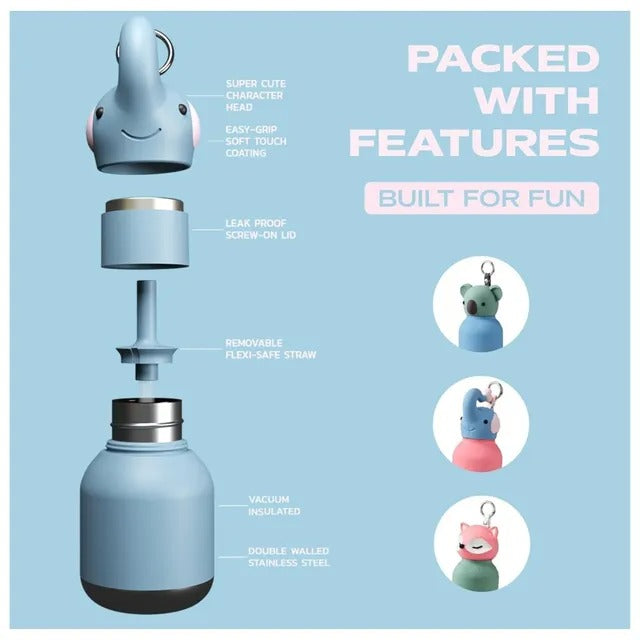 Asobu Mini Water Bottle - Assorted Styles 200ml