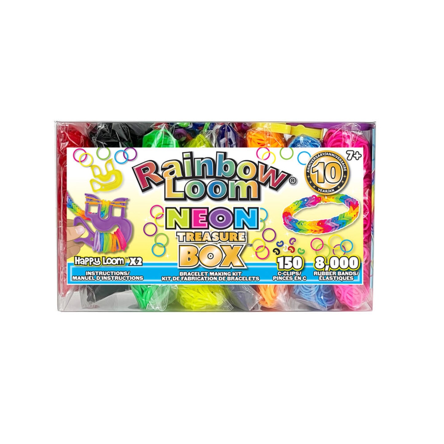 Rainbow Loom Neon Treasure Box