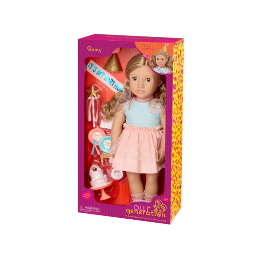 Our Generation Romy Birthday Party Doll