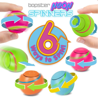 Bopster Neon Spin Ball Assorted