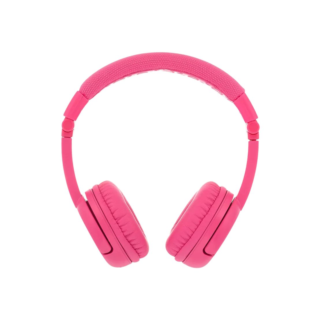 BuddyPhones PlayPlus Wireless Headphones Pink